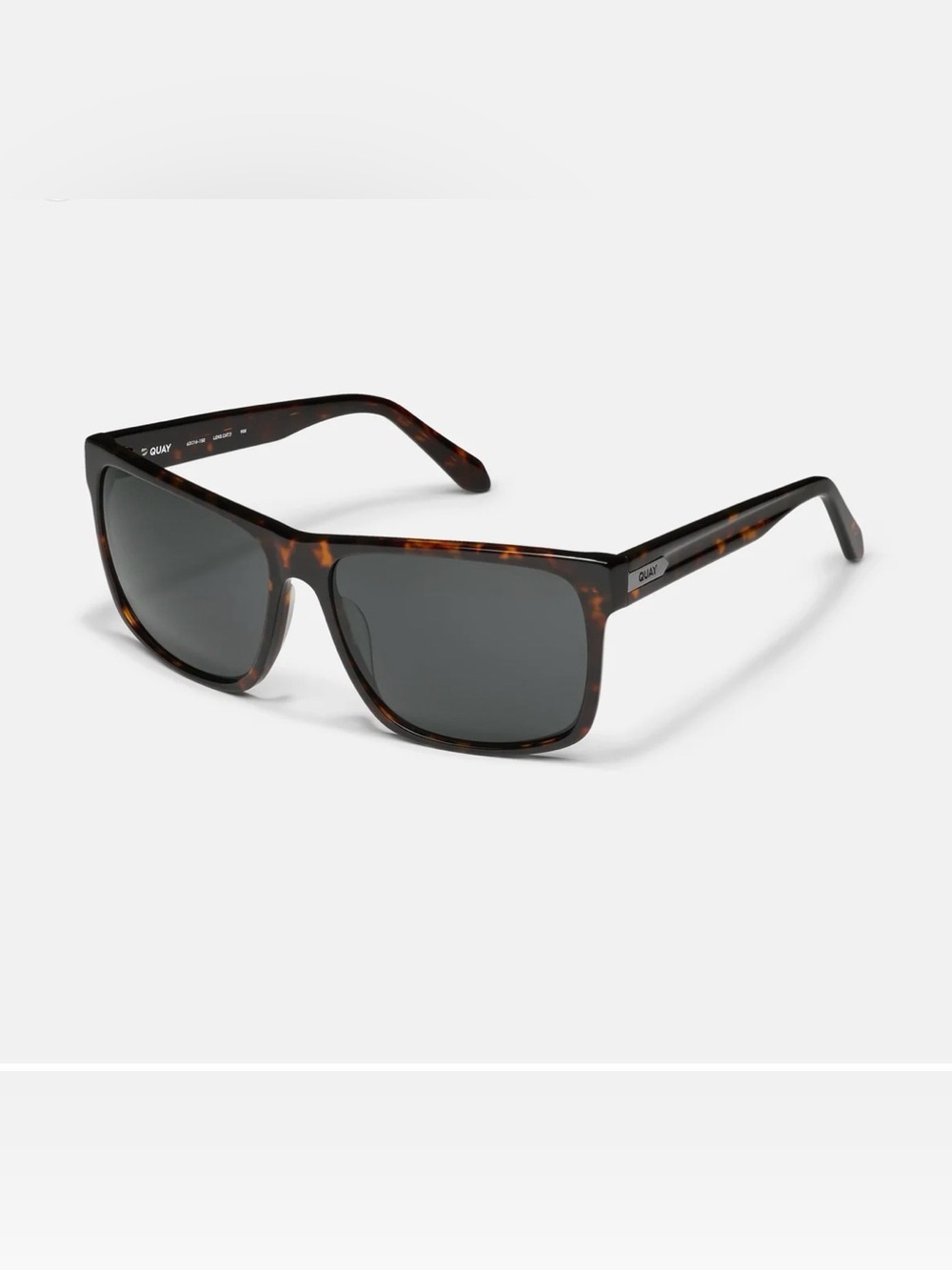 QUAY Thrill Ride Sunglasses - Dark Tortoise/Smoke